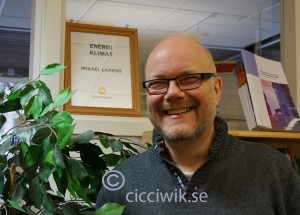 Mikael Laakso, energirådgivare i Karlstad kommun. Foto: Cicci WIk