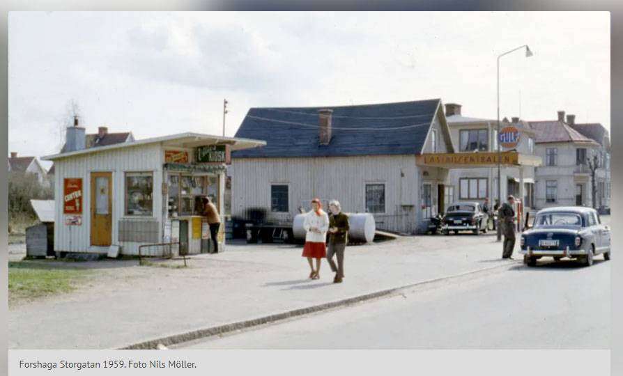 Storgatan 1959. Foto: Värmlands Museum.