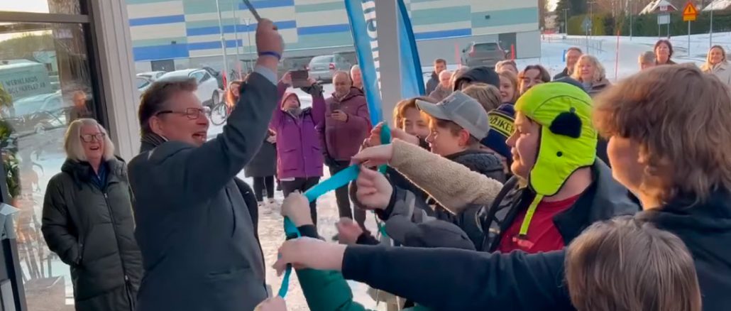 Klarälvsbadet invigt. Foto: Linnea Flodkvist